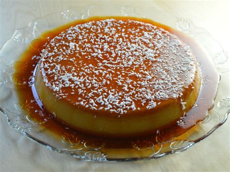 Flan de coco (coconut flan) is a typical Christmas dessert in Mexico and in other Latin American ...