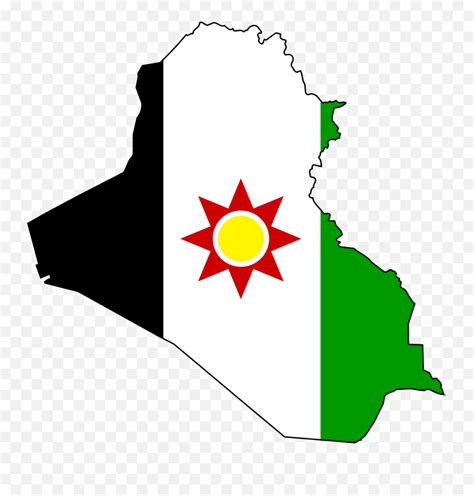 Iraq - Flag Map Of Iraq Emoji,Iraq Flag Emoji - free transparent emoji - emojipng.com