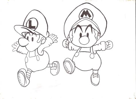 Baby Mario and Luigi by IsisHathor on DeviantArt