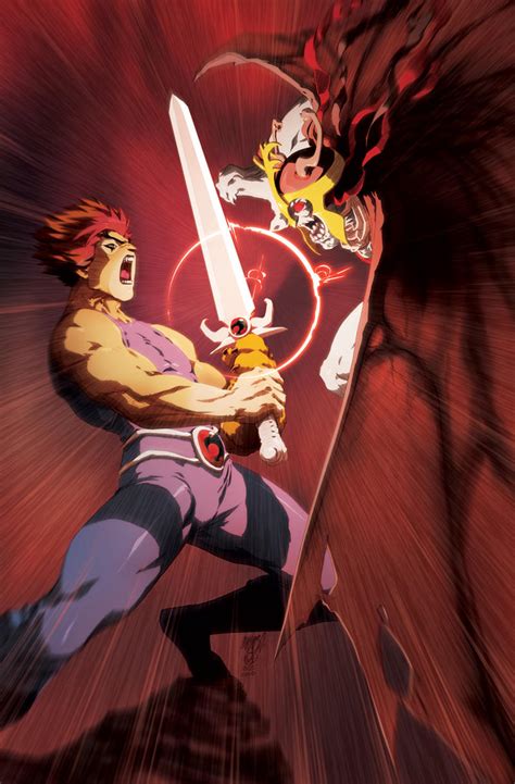 Lion-O VS Mumm-Ra by theCHAMBA on DeviantArt