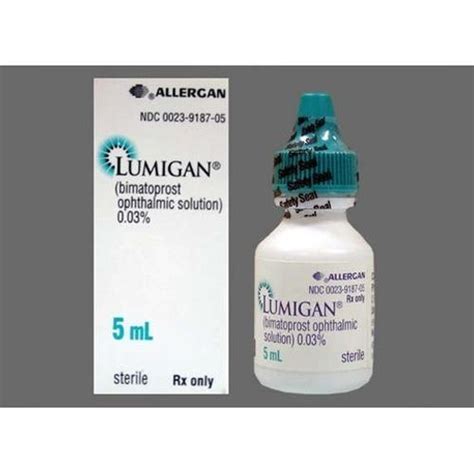 Allergan Allopathic Lumigan Eye Drops, Bottle Size: 3 ml, Packaging Type: Bottel With Round Cap ...