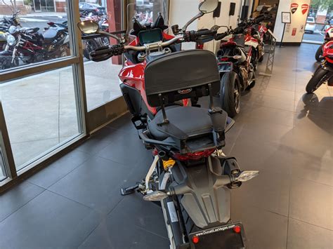 passenger backrest for Ducati multistrada V4 V4S | Dynamic Motorcycle Accessories