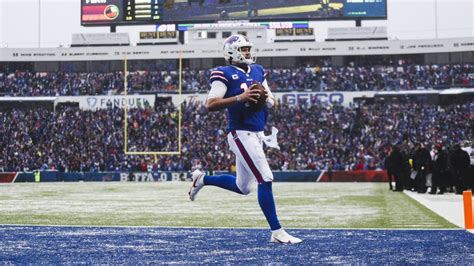 Buffalo Bills quarterback Josh Allen's 30th career rushing touchdown comes easy vs. Atlanta Falcons