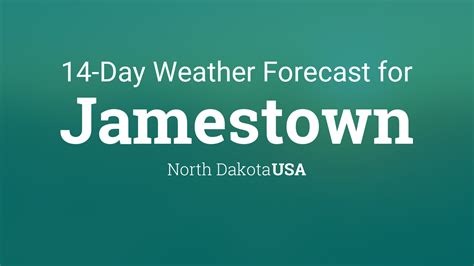 Jamestown, North Dakota, USA 14 day weather forecast