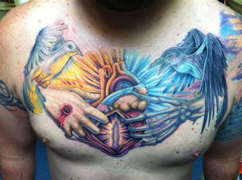 Chest Tattoo Images & Designs