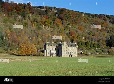 Castle Menzies home of the Clan Menzies outside Aberfeldy in Perthshire ...