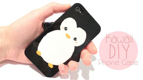 DIY Penguin Phone Case - EASY and Cute - YouTube