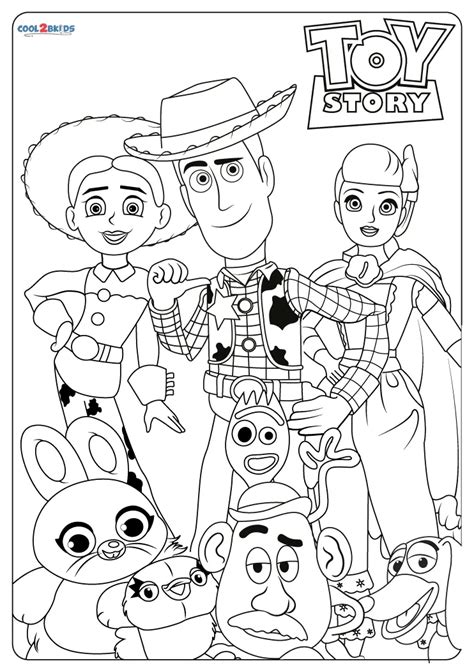 toy story 4 coloring page in pdf ready for download