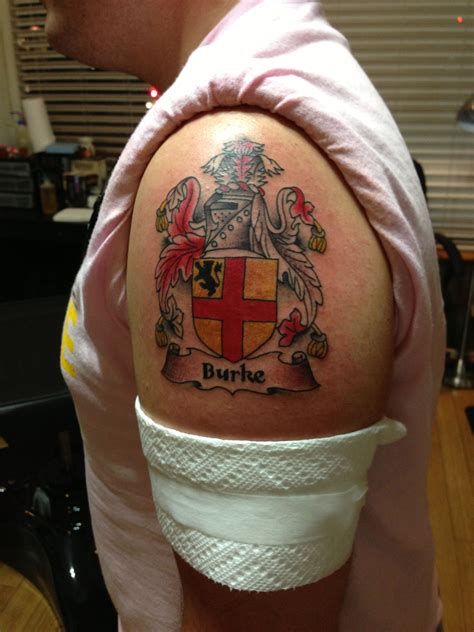My new #tattoo Coat of Arms #tattoo #tattoos #ink #family #crest #coatofarms #heraldry # ...