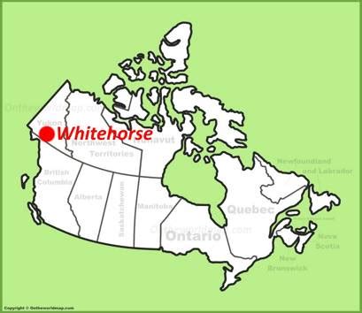 Whitehorse Map | Yukon, Canada | Detailed Maps of Whitehorse