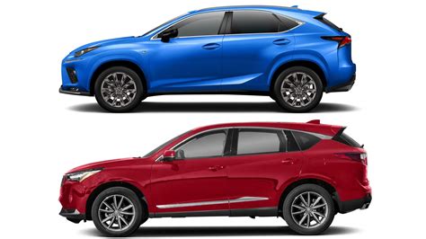 2023 Lexus NX Vs. 2023 Acura RDX: Japanese Compact Luxury Battle