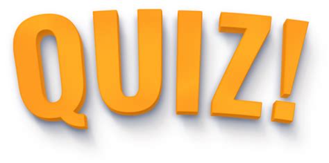 Quiz Logo PNG HD - PNG Mart