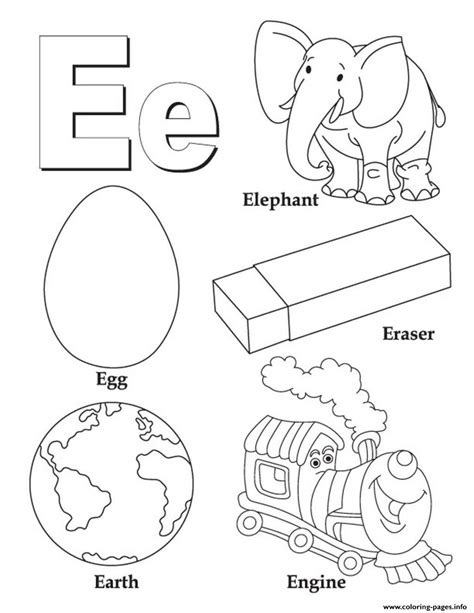 Alphabet S Free Words For Ea3a4 Coloring page Printable