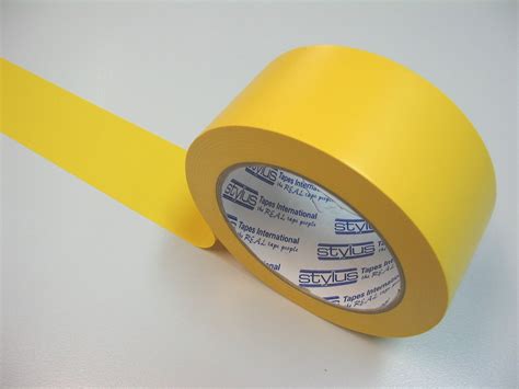 Floor marking tape yellow 48mm x 33 meters (each) available from Access Direct Distributors