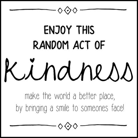 25 Days of Random Acts of Kindness + FREE Printables! - The Momma Diaries