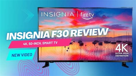 INSIGNIA 50-inch Class F30 Series LED 4K UHD Smart Fire TV Review - YouTube