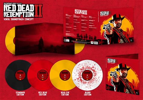 Red Dead Redemption 2 - Vinyl Soundtrack Concept : reddeadredemption