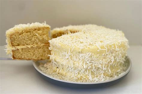 How to Make Delicious Grated Desiccated Coconut Cake Recipe