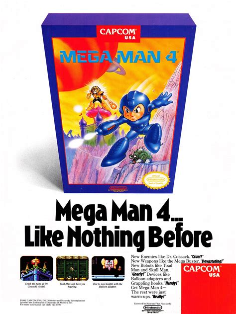 Mega Man 4 - M - Retromags Community