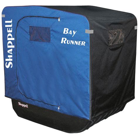 Shappell® Bay Runner™ Sled-base Ice Shelter - 582331, Ice Fishing Shelters & Sleds at Sportsman ...