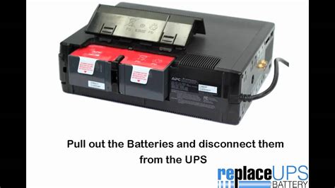 How to Replace APC BR1500G UPS Battery (Back-UPS Pro 1500) - YouTube