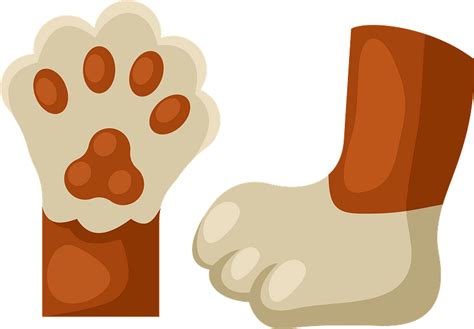 Cat feet clipart. Free download transparent .PNG | Creazilla