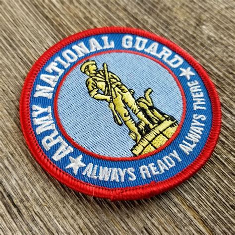 Army National Guard Patch Always Ready Always There Travel | Etsy