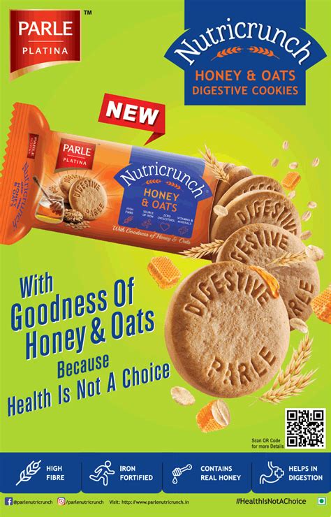 Nutricrunch Honey And Oats Digestive Cookies Ad - Advert Gallery