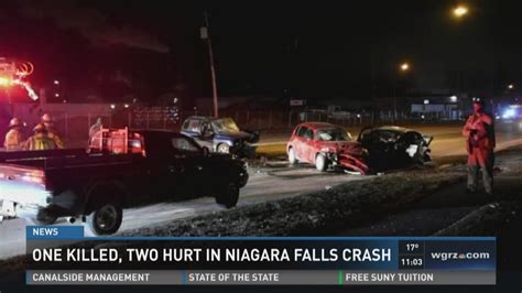 One killed, two hurt in Niagara Falls crash | wgrz.com