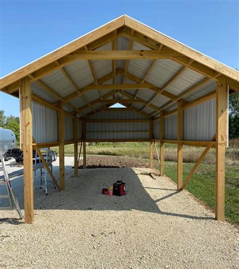 Glory Pole Barn Carport Pretty Carports