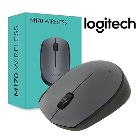 LOGITECH M170 WIRELESS MOUSE - GREY | Shopee Malaysia