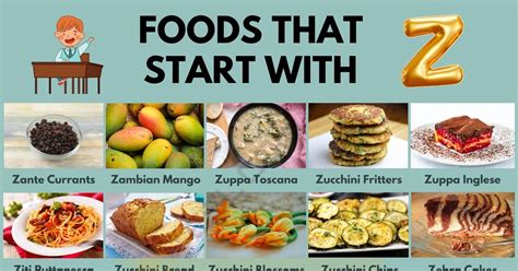 44 Delicious Foods that Start with Z with Images • 7ESL