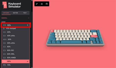 無料で3D空間上のキーボードのデザインを手軽に確認できる「Keyboard Simulator」 - GIGAZINE