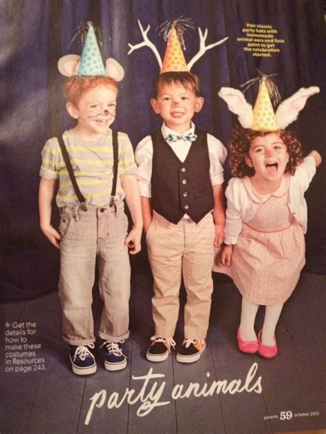 Party Animals Costumes - Parents Magazine | Punny halloween costumes ...