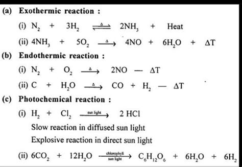 Smart Exothermic Reaction Word Equation Nat 5 Physics Course Specification