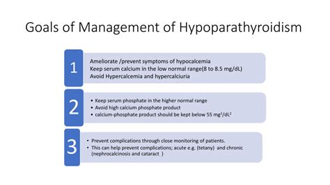 (PDF) Goals of Management of Hypoparathyroidism