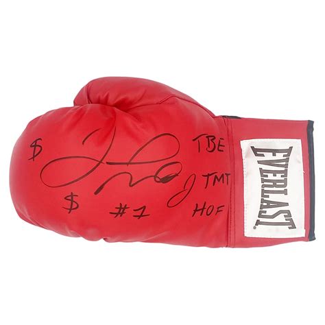 Floyd Mayweather Jr. Signed Boxing Glove - The Best Ever