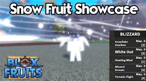 Blox Fruits Update 18 Snow Fruit Showcase and Fruit Reworks! - YouTube