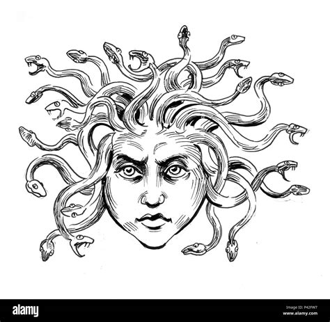 Drawing Of Medusa : Ancient greek myths are very interesting, and the characters in them are ...