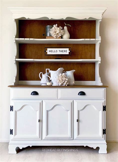 Antique White Hutch | General Finishes Design Center