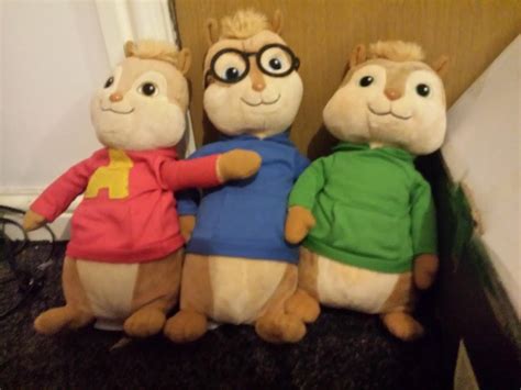 alvin and the chipmunks 12 inch talking plush toys by chipmunkpresto on ...