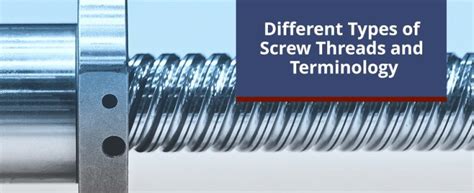 Types of Screw Threads & Terminology | All Points Fasteners