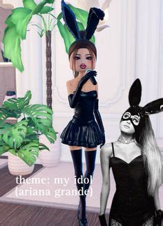 theme: my idol (ariana grande) no vip dress to impress in 2024 | Vip ...