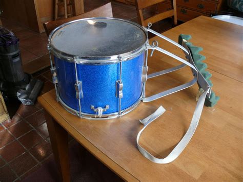 Vintage Ludwig Blue Parade Marching Band Drum 11x14 | eBay | Vintage drums, Marching band, Drums