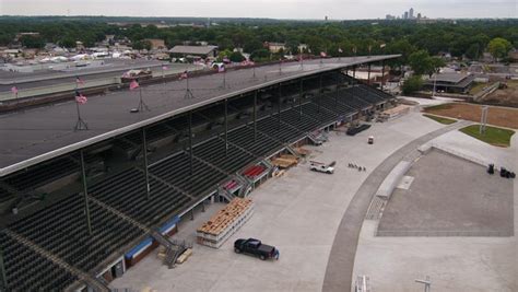 12 Photos: Aerial view of the renovated Grandstands at the Iowa State Fair