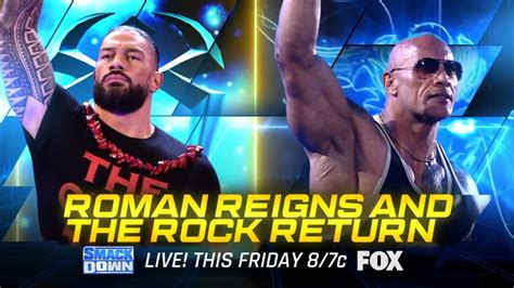 WWE SmackDown preview tonight 02/16/24: Rock, Reigns in Salt Lake City