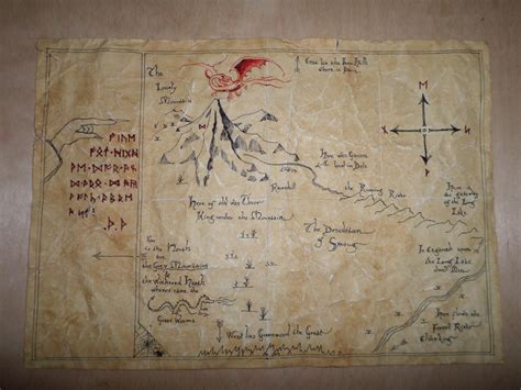 Map of Erebor from The Hobbit by VighMarti on DeviantArt