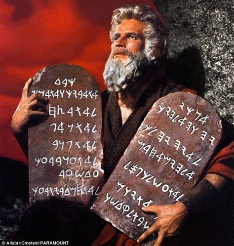 Concept art showing charlton heston as moses is up for auction – Artofit