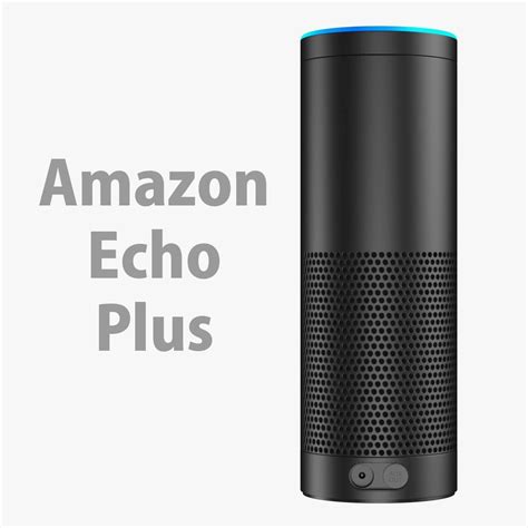 Amazon Echo Plus 3D Model #AD ,#Amazon#Echo#Model | Amazon echo, Echo ...