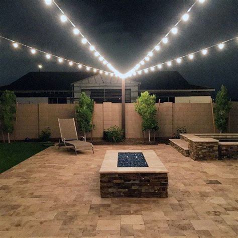 40 string light ideas for your backyard outdoor lighting designs – Artofit